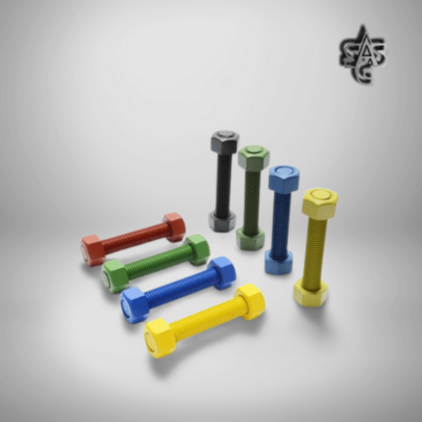 PTFE Coted Fasteners Types